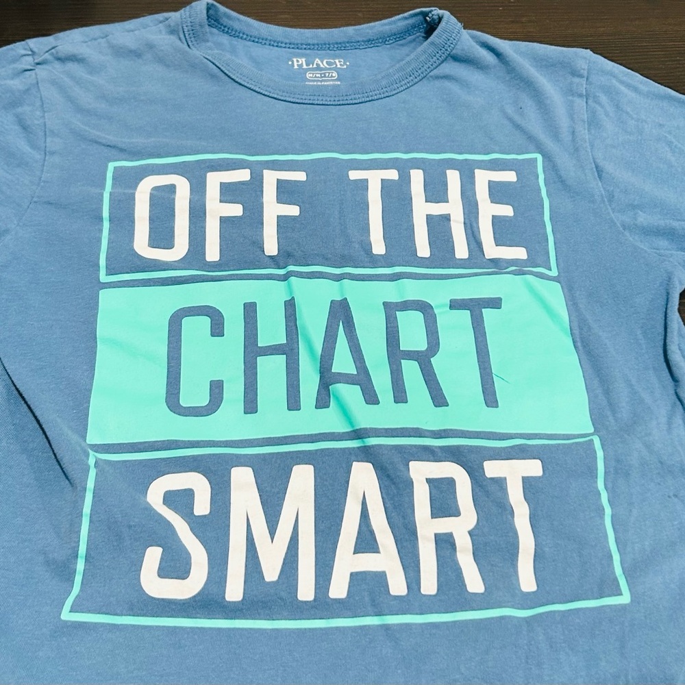Place Blue and Teal Graphic Tee